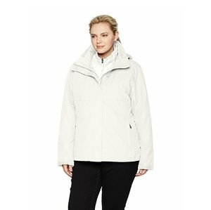 White Sierra Interchange Jacket 1x Milky White